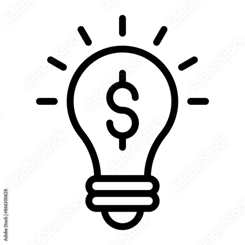 Idea Line Icon Design