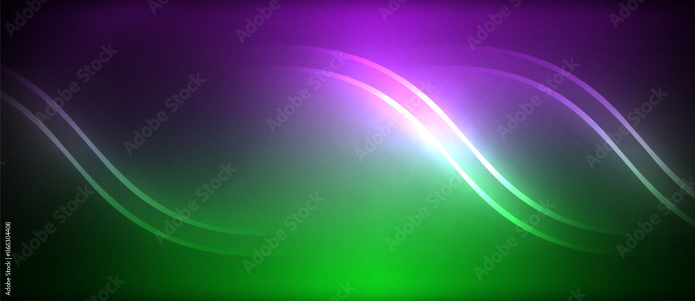 Neon glowing circle rays, light round lines in the dark, planet style neon wave lines. Energetic electric concept design for wallpaper, banner, background Neon glowing circle rays, light round lines in the dark, planet style neon wave lines. Energetic electric concept design for wallpaper, banner, background