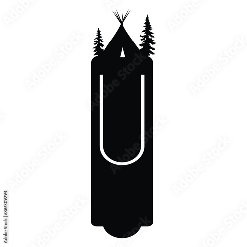 bookmark tent camping