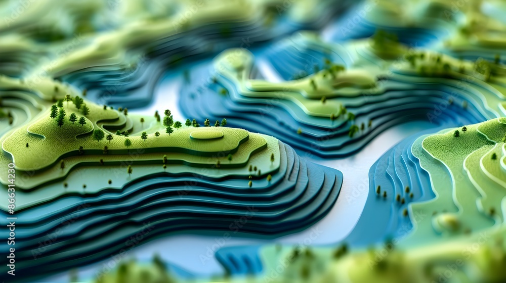 Visualizing Water Levels Interactive Digital Map Visualizing Real Time Water Levels in Rivers ...