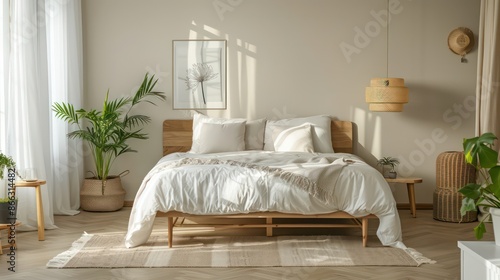 comfy room with bed, beautiful bedroom design