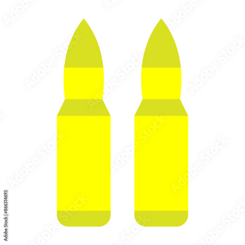 Bulet Vector Flat Icon Design