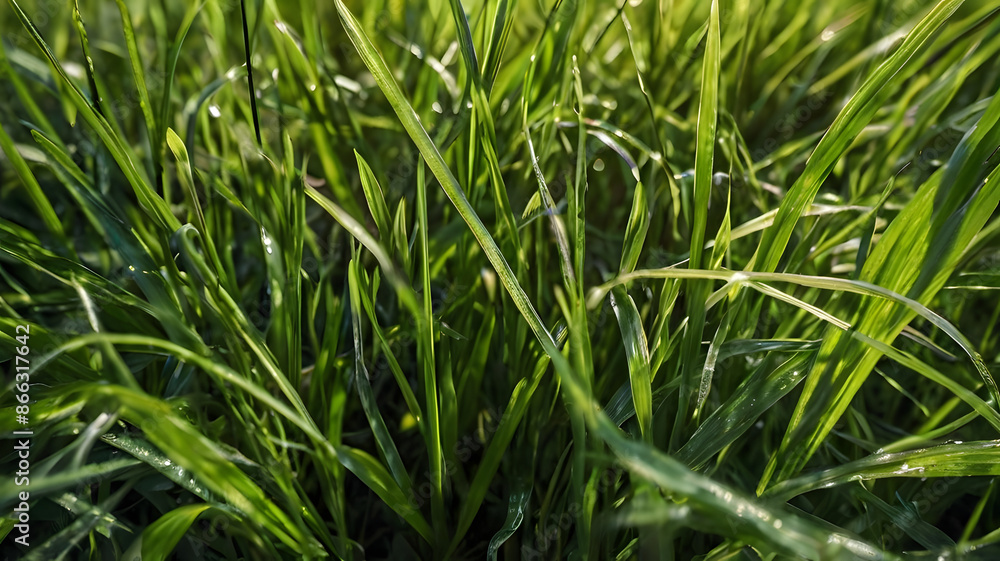 lush green grass with even texture lush green grass with even texture