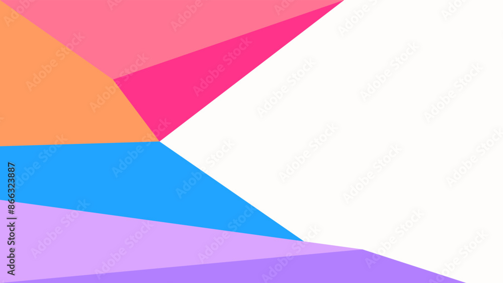 ABSTRACT WHITE BACKGROUND FLAT COLOR WITH GEOMETRIC SHAPES VECTOR DESIGN TEMPLATE FOR WALLPAPER, COVER DESIGN, HOMEPAGE DESIGN ABSTRACT WHITE BACKGROUND FLAT COLOR WITH GEOMETRIC SHAPES VECTOR DESIGN TEMPLATE FOR WALLPAPER, COVER DESIGN, HOMEPAGE DESIGN