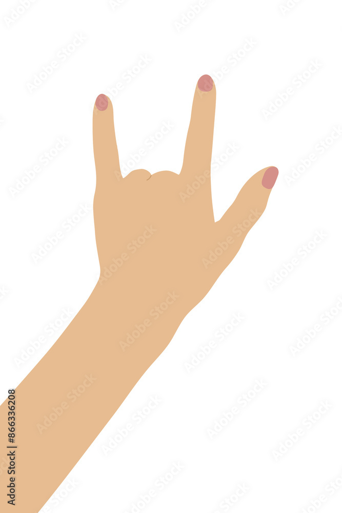 I love you in sign language back of woman hand. gesture communication friendship close up valentine's day I love you in sign language back of woman hand. gesture communication friendship close up valentine's day