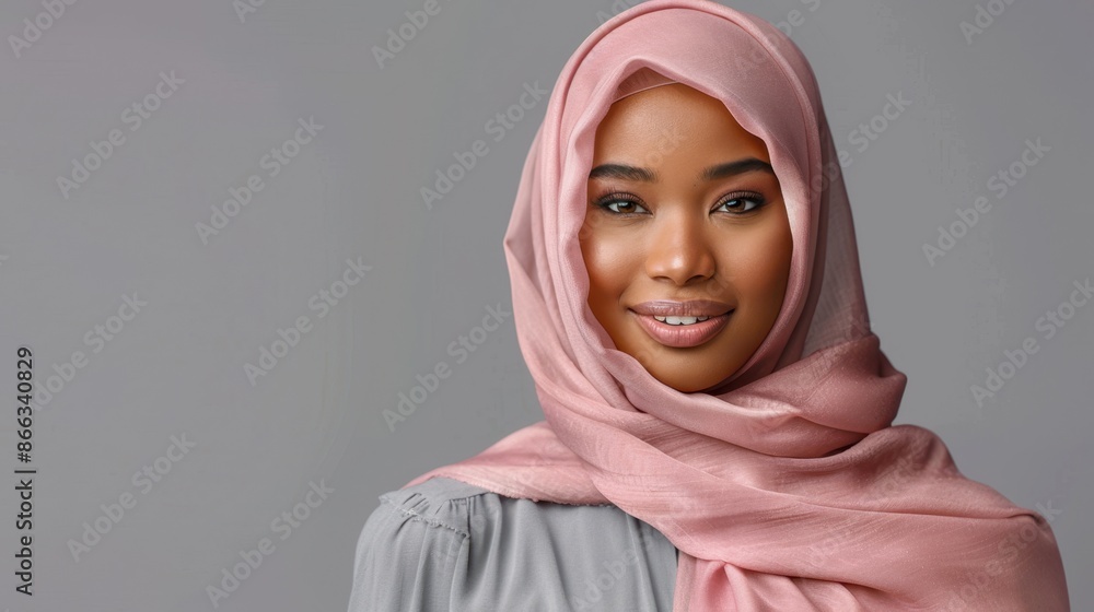 The Woman in Pink Hijab The Woman in Pink Hijab