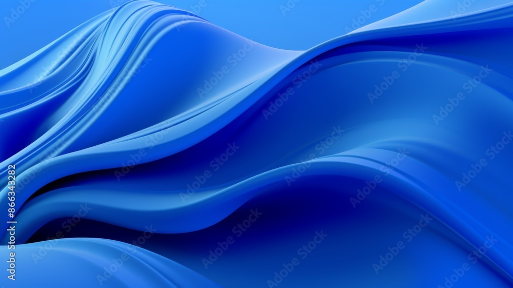 Abstract Blue Flowing Waves Background. Smooth and Elegant Design Abstract Blue Flowing Waves Background. Smooth and Elegant Design