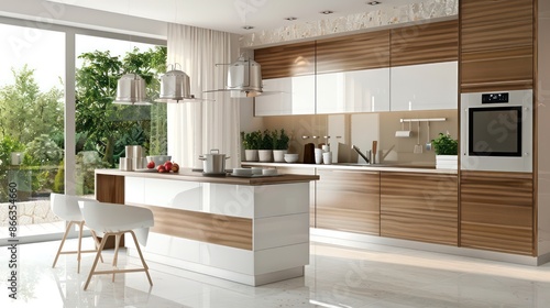 modern kitchen interior, professional interior photos