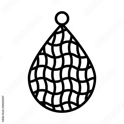 Gillnet line icon