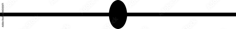 Line with Oval Vector illustration Line with Oval Vector illustration