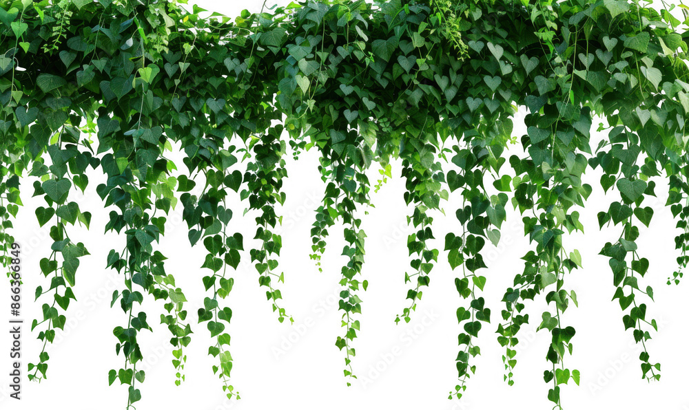 Cascading Green Vines Cluster Cascading Green Vines Cluster