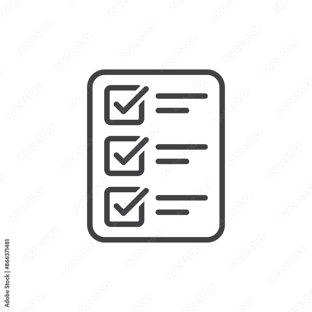 Clipboard with checklist icon in flat style. Planning and organization of work vector illustration on isolated background. Document sign business concept. Clipboard with checklist icon in flat style. Planning and organization of work vector illustration on isolated background. Document sign business concept.