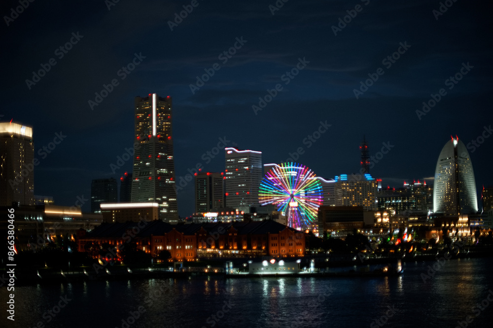 Fototapeta premium 都会の夜景