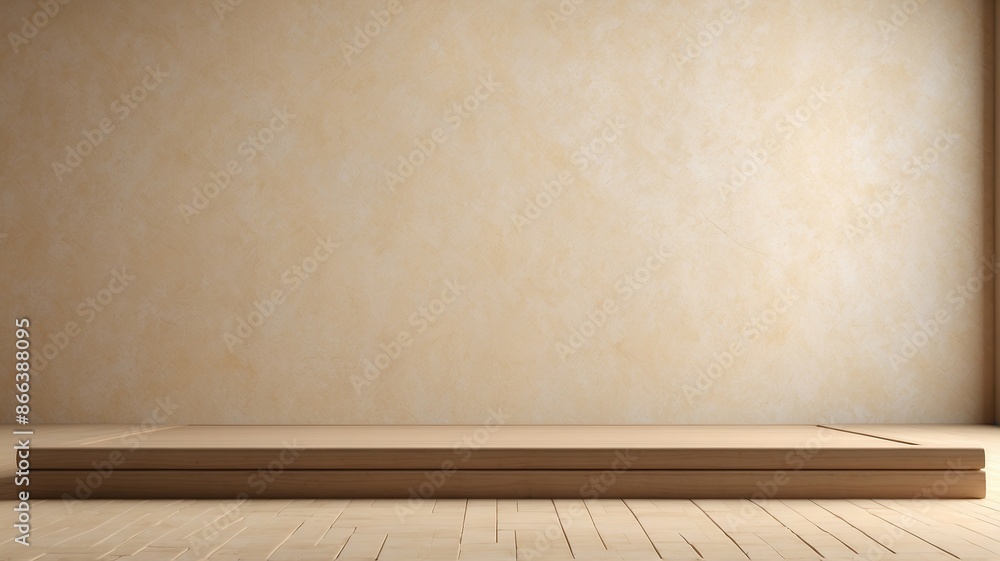 Podium cream background wall texture Podium cream background wall texture