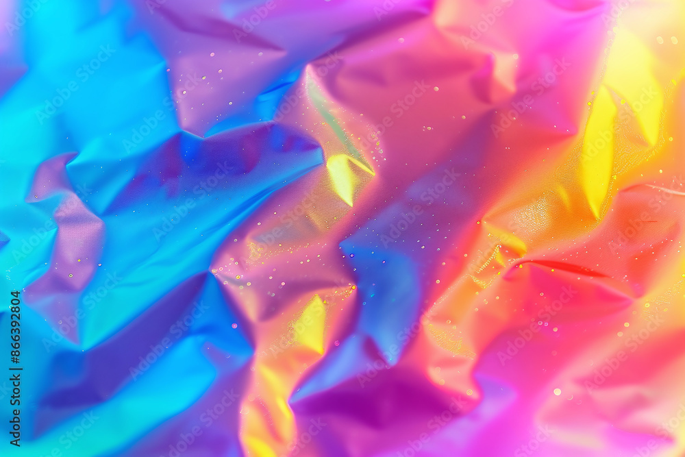 Abstract blur holographic rainbow foil iridescent background Abstract blur holographic rainbow foil iridescent background