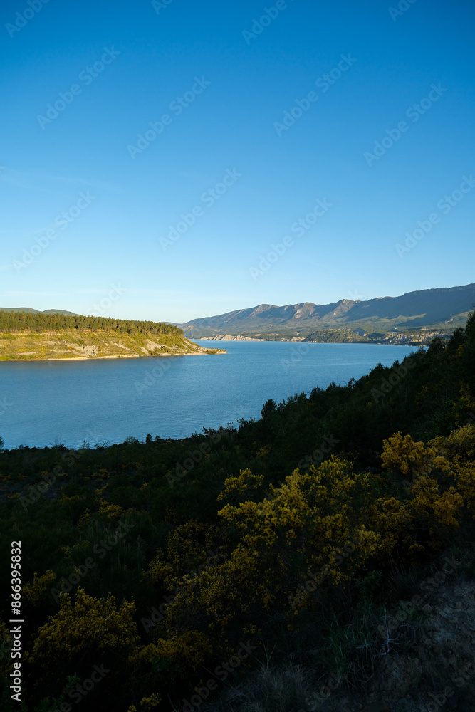 Fototapeta premium Lake Yesa in Spain