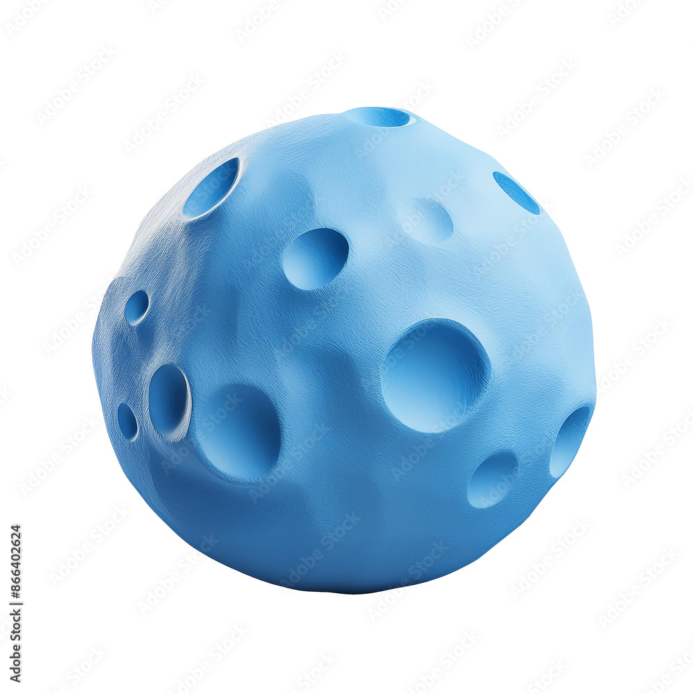 Stunning blue meteor on transparent background Stunning blue meteor on transparent background
