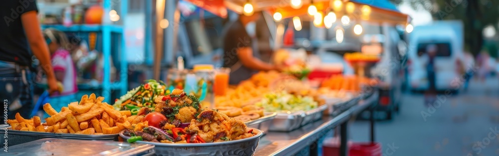 Evening Festival Food Truck Offers Delicious Eats Evening Festival Food Truck Offers Delicious Eats