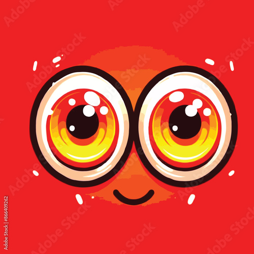 funny cartoon face or emoji for jokes day