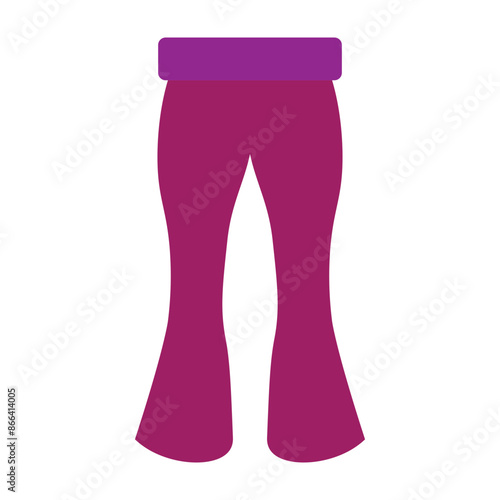 Pajama Vector Flat Icon Design