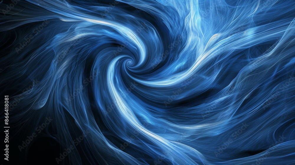 Blue swirls and curves create an artistic wave, adding a modern touch to any design. Blue swirls and curves create an artistic wave, adding a modern touch to any design.