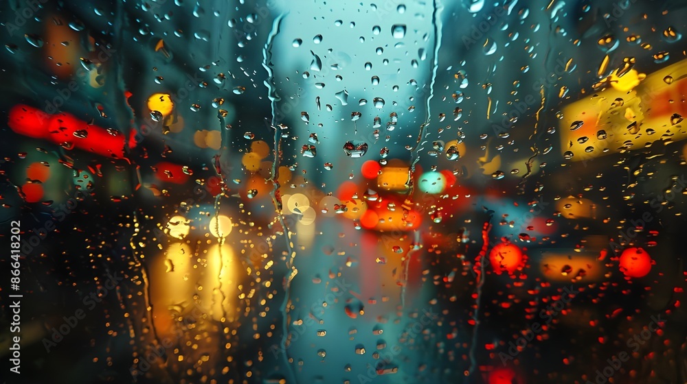 rainy scenery rainy scenery