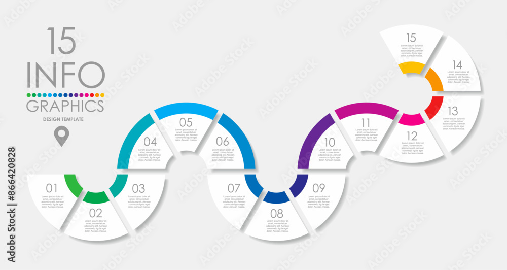custom made wallpaper toronto digitalInfographic design template with place for your data. Vector illustration.