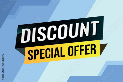 discount special offer poster banner graphic design icon logo sign symbol social media website coupon

