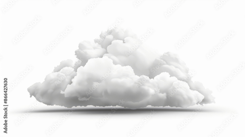 Naklejka premium cloud on the background