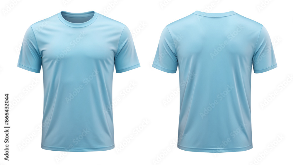 blank light blue T-shirt mockup template for t shirt design blank light blue T-shirt mockup template for t shirt design