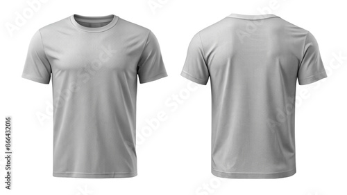 blank grey T shirt mockup template for t shirt design