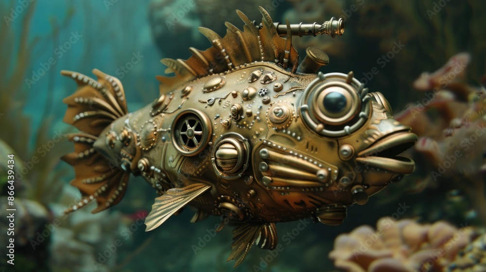 Steampunk Porcupinefish Steampunk Porcupinefish