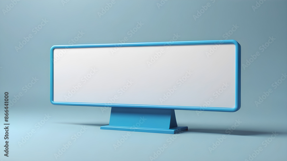 minimal blank search bar on blue background minimal blank search bar on blue background