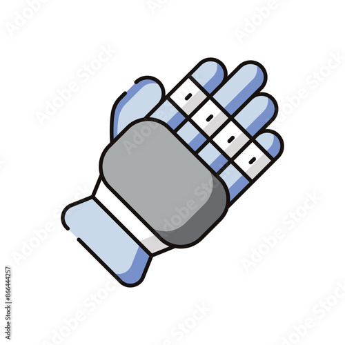 Cricket Glove vector icon