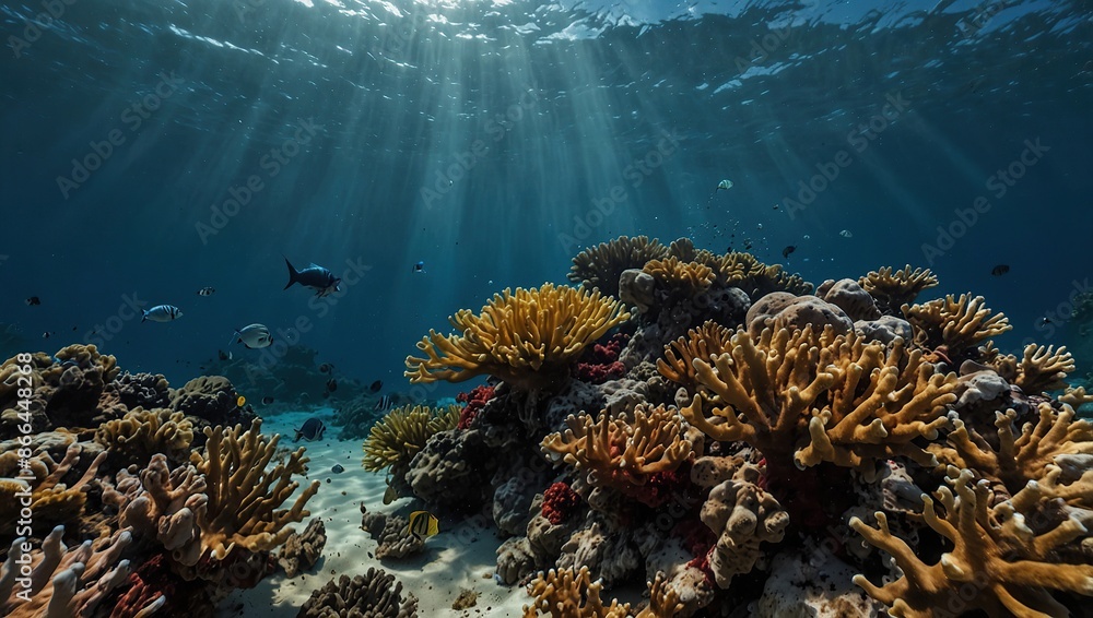 Obraz premium Red Sea Diving