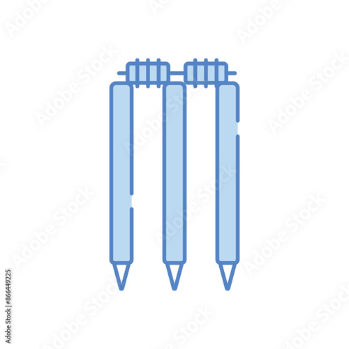 Wicket vector icon