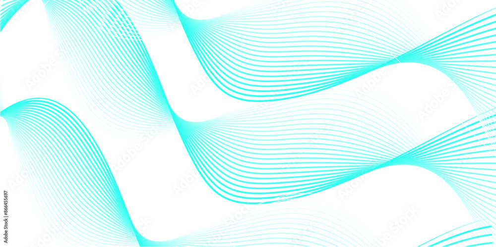Abstract vector background with wavy lines Abstract vector background with wavy lines