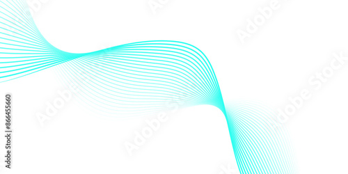 Abstract vector background with  wavy lines