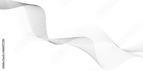 Abstract vector background with  wavy lines