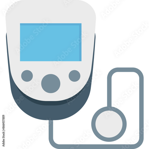 Bp Operator vector icon in the flat style 
