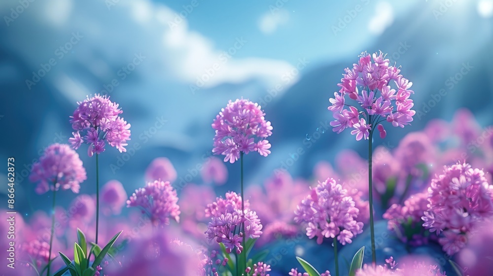 Fototapeta premium flowers in the garden