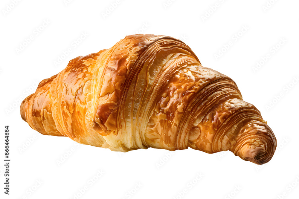 Croissant isolated on transparent background Croissant isolated on transparent background