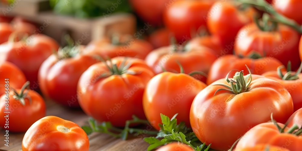 Autumn Harvest Background Featuring Tomatoes Ideal for Thanksgiving Festivities. Concept Food Photography, Autumn Harvest, Thanksgiving Decor, Tomato Background, Festive Thanksgiving Autumn Harvest Background Featuring Tomatoes Ideal for Thanksgiving Festivities. Concept Food Photography, Autumn Harvest, Thanksgiving Decor, Tomato Background, Festive Thanksgiving