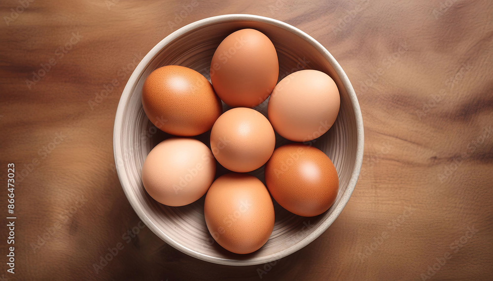 Eggs in ceramic bowl with natural light rustic background, nutrition, food, breakfast ingredient. Eggs in ceramic bowl with natural light rustic background, nutrition, food, breakfast ingredient.