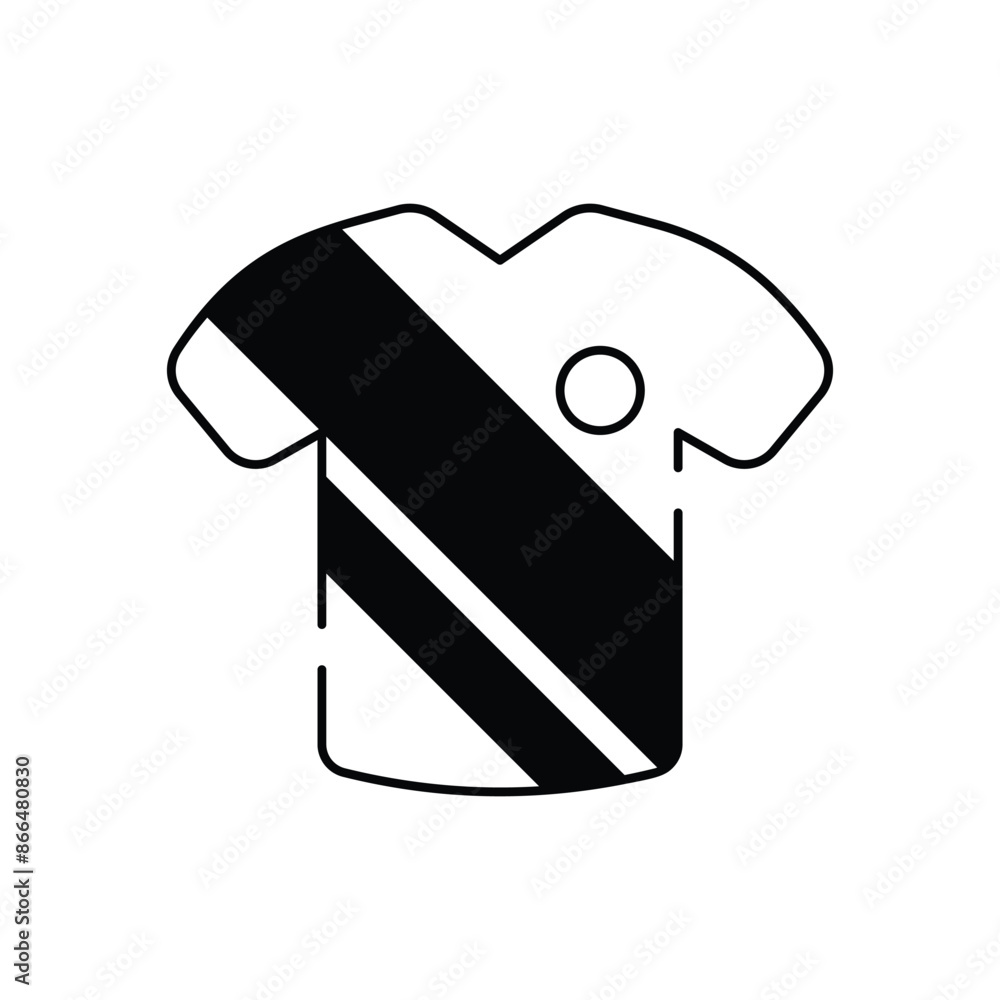 Soccer jersey vector icon Soccer jersey vector icon