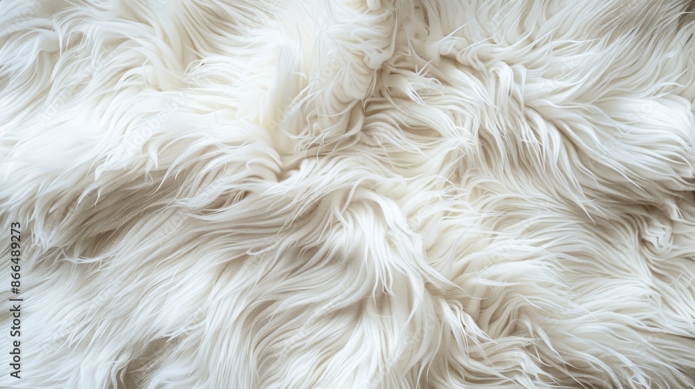 Texture of white fluffy wool for designers close up of natural fur background with light long animal fur Texture of white fluffy wool for designers close up of natural fur background with light long animal fur