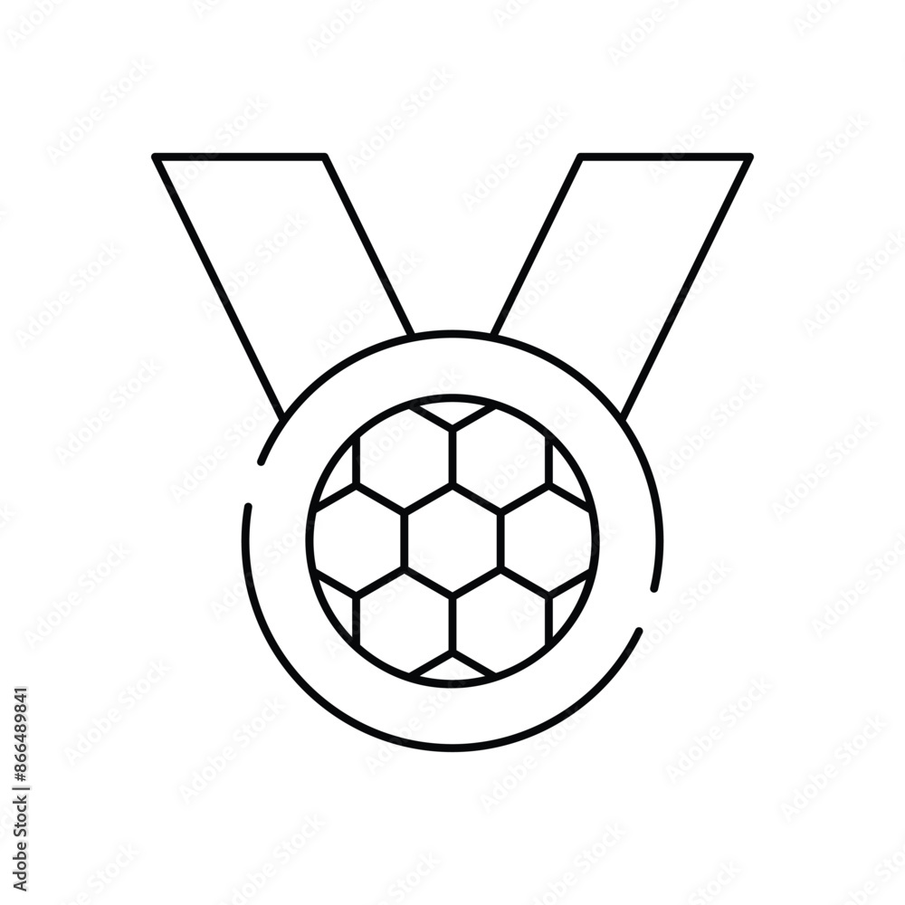 Obraz premium Soccer scoreboard vector icon