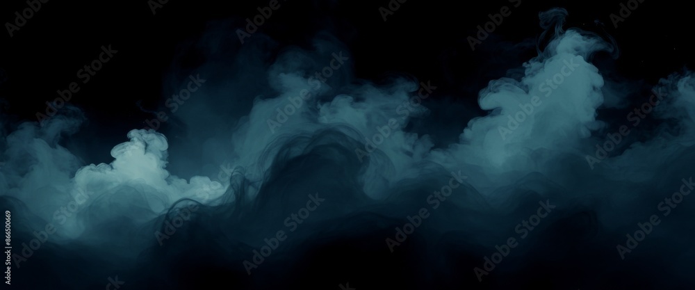 Black clouds with Billowing inky transparent backgrounds swirlin Black clouds with Billowing inky transparent backgrounds swirlin