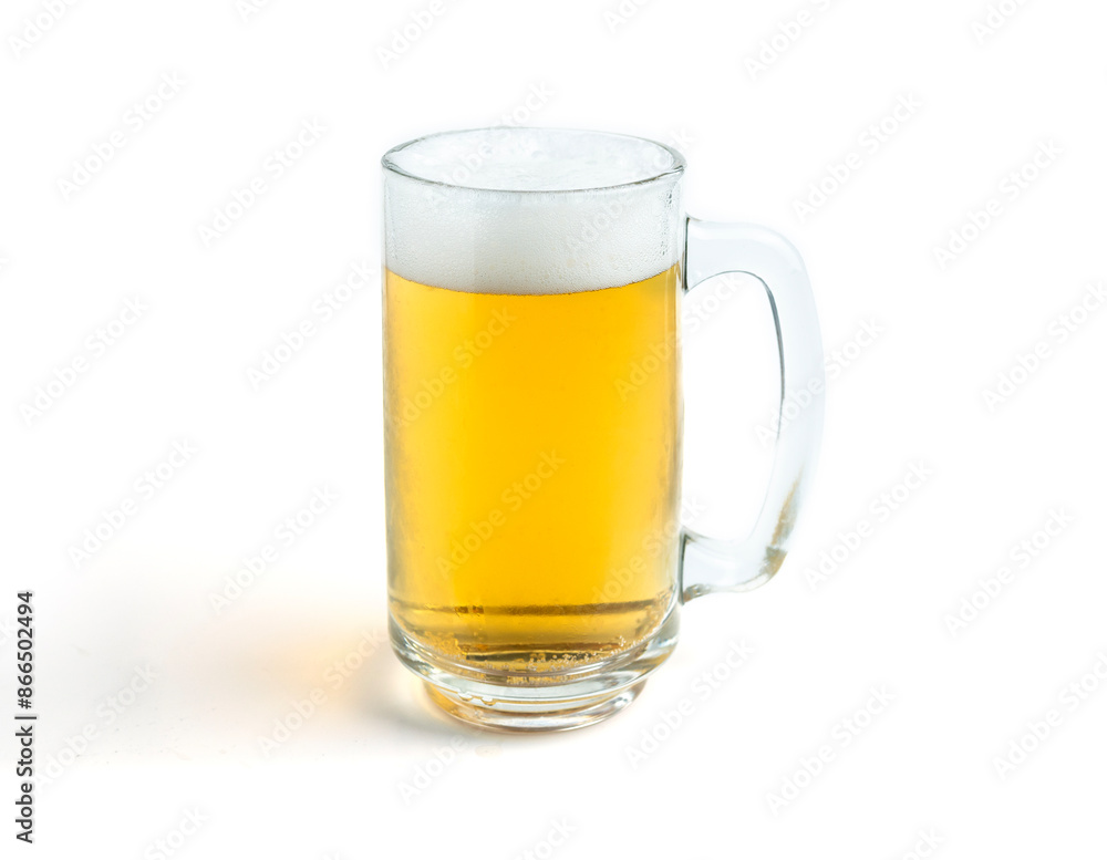 light beer isolated on white background light beer isolated on white background