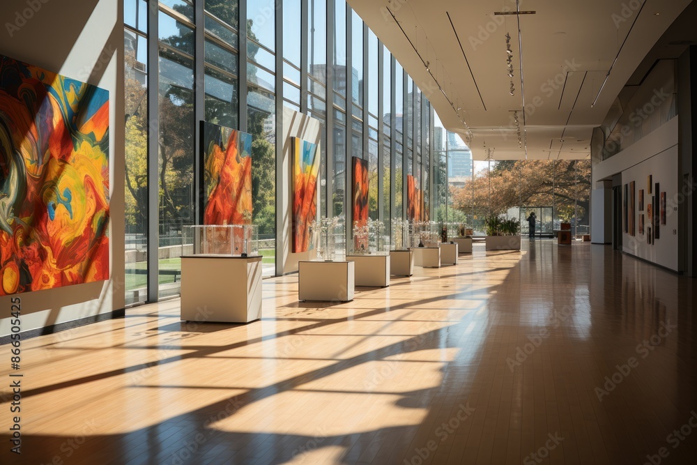 Medellin, Colombia, the Medellin Museum of Modern Art (MAMM), with contemporary art., generative IA